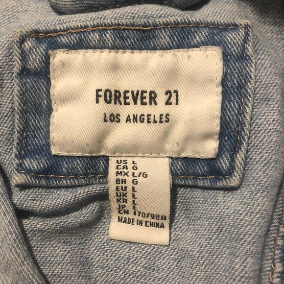Denim jeans jacket Forever 21 #130 - Picture 9 of 9
